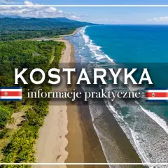 Piękna plaża i ocean na Kostaryce. Czy Kostaryka jest bezpieczna? Praktyczne informacje dla podróżujących.