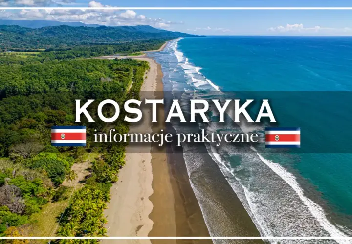 Piękna plaża i ocean na Kostaryce. Czy Kostaryka jest bezpieczna? Praktyczne informacje dla podróżujących.