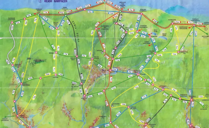 Karkonosze - Gdzie leżą? Mapa, szlaki i najlepsze bazy!