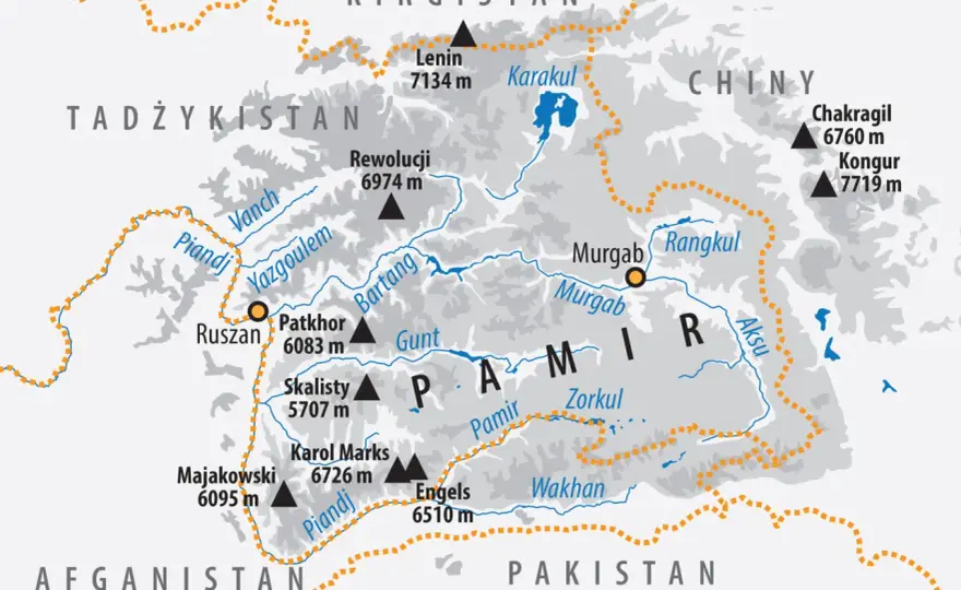 Góry Pamir - Gdzie leżą? Planuj wyprawę krok po kroku!