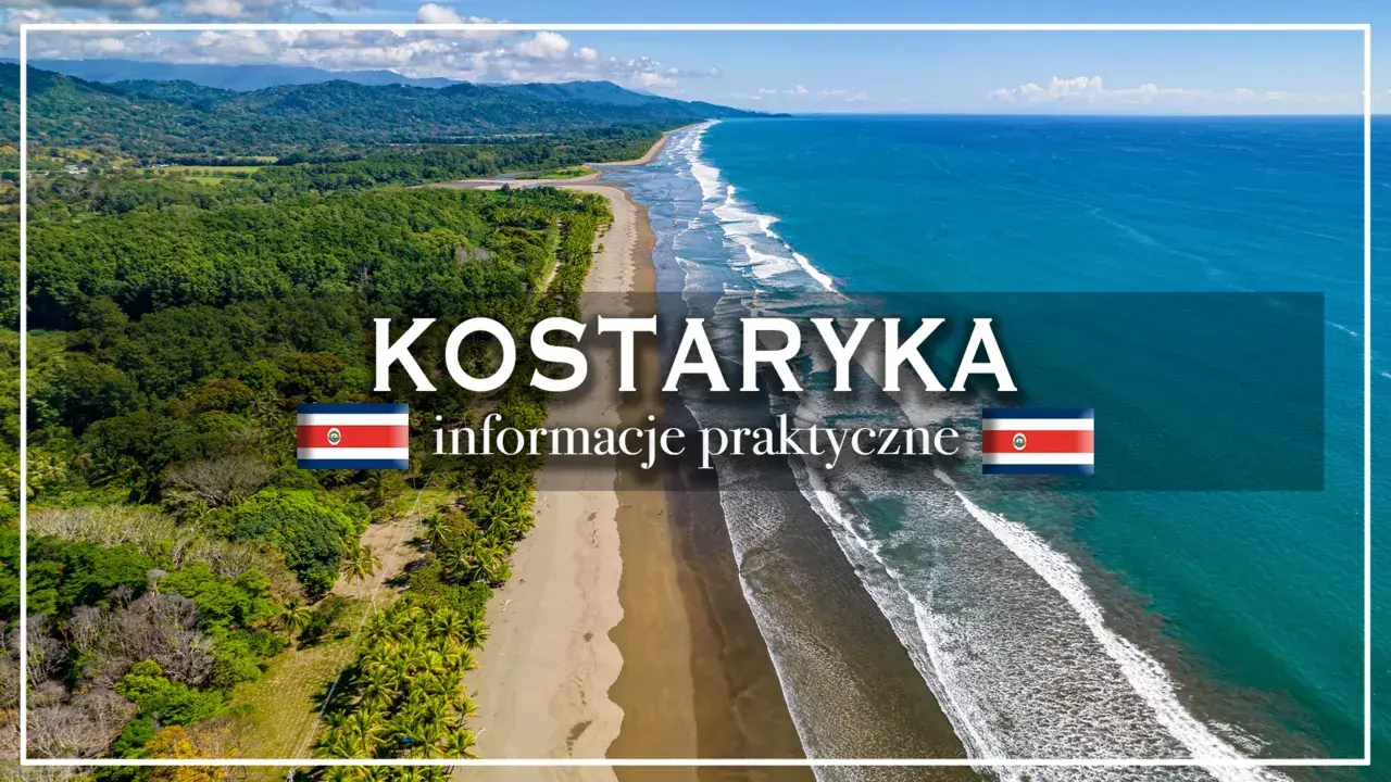 Piękna plaża i ocean na Kostaryce. Czy Kostaryka jest bezpieczna? Praktyczne informacje dla podróżujących.