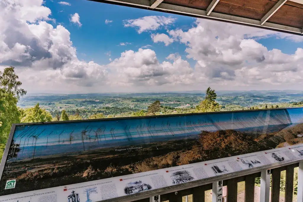 Wieża widokowa Brzanka panorama Tatry