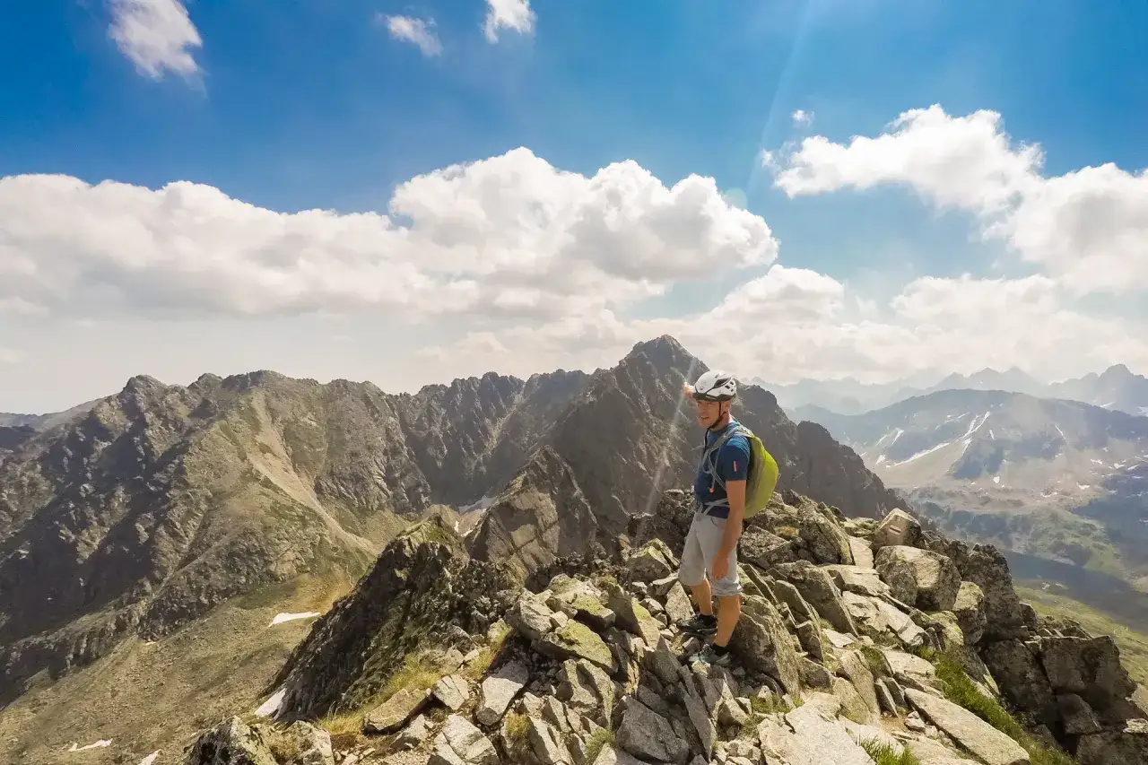 Orla Perć widok ogólny szlak Tatry